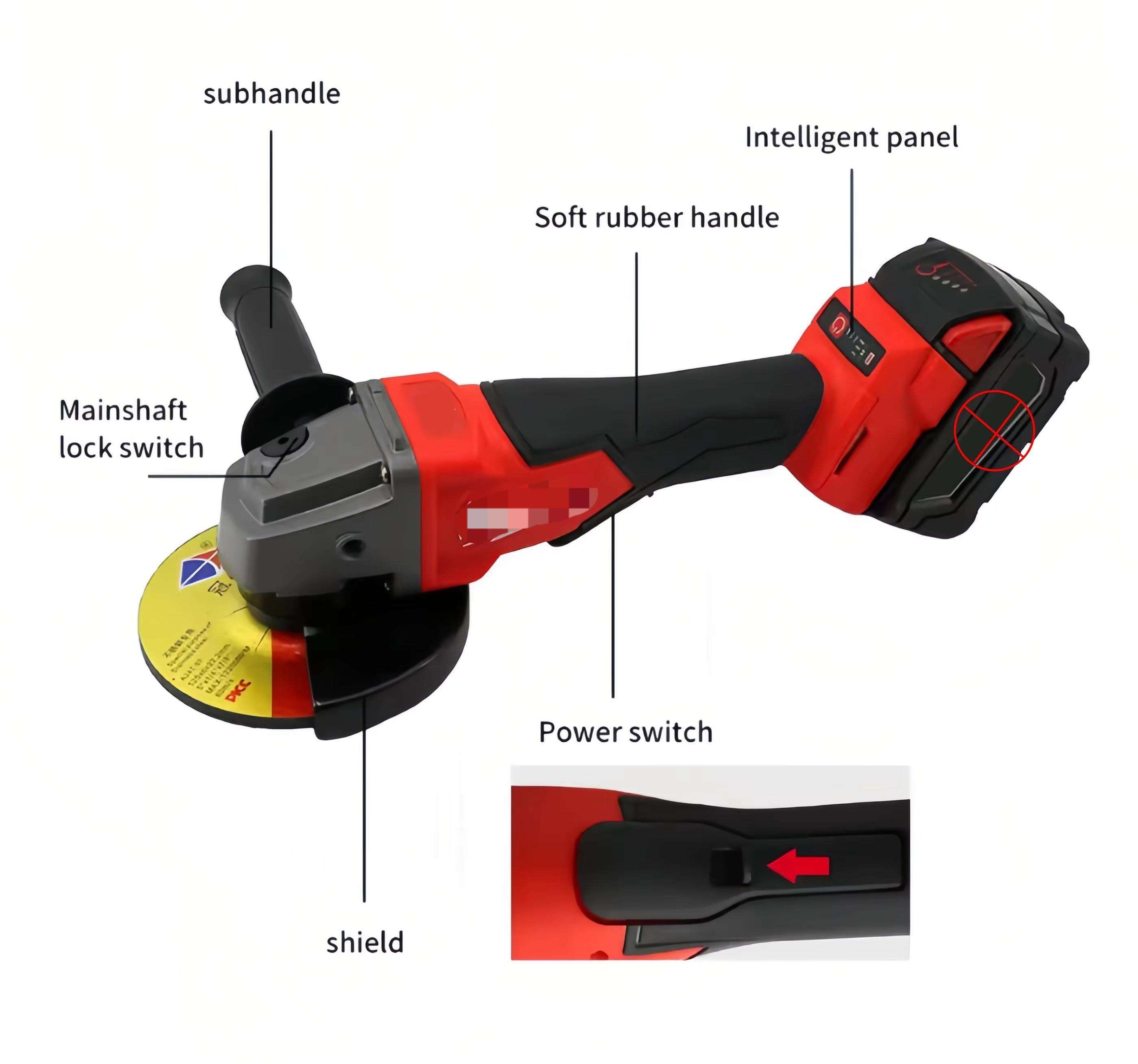Cordless Angle Grinder